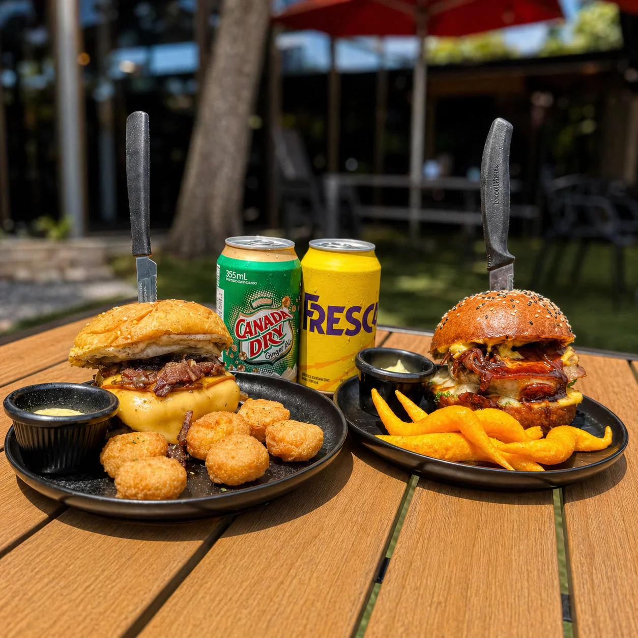 2 Burgers del Menú + 2 Sides + 2 Sodas por $15 en Don Elote Chiriquí - Image 5