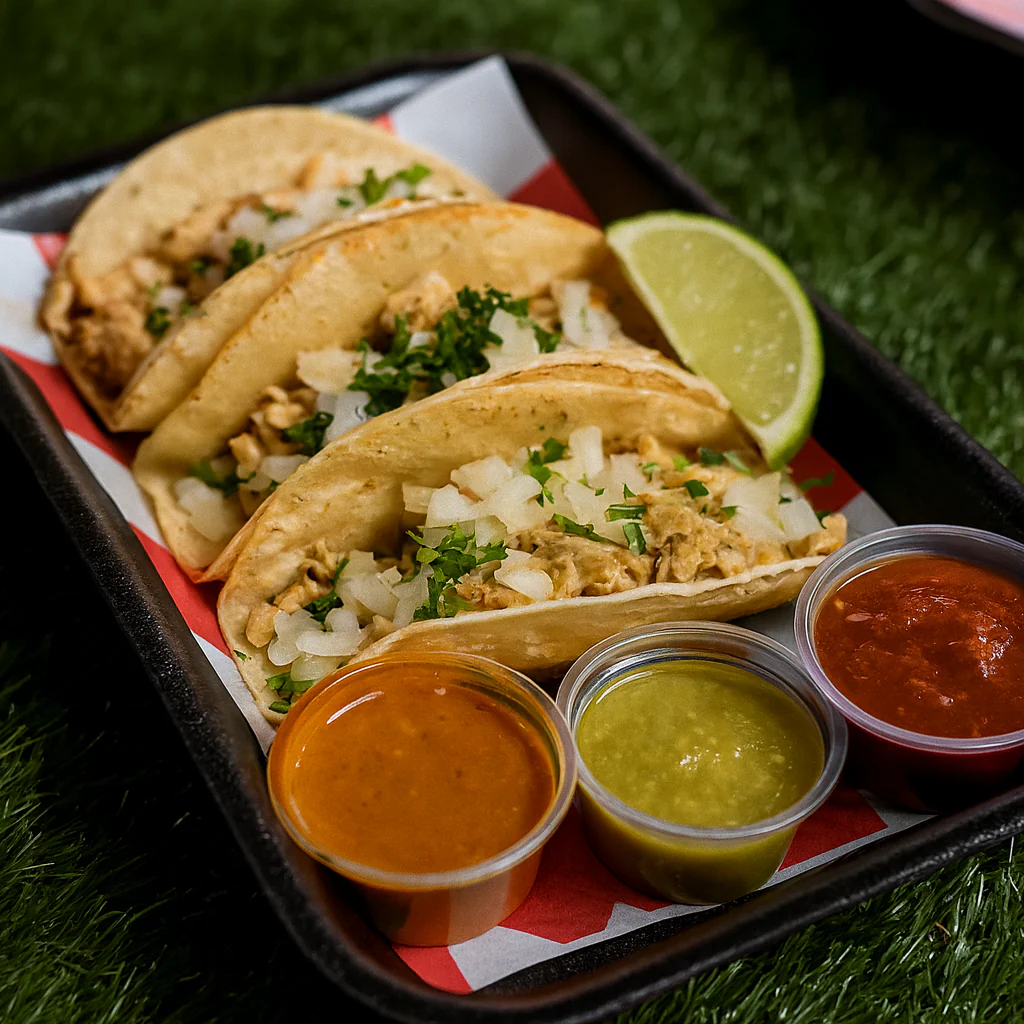 2 Órdenes de Tacos + Nachos con Pollo + 2 Sodas por $15 en Taquería Q' Onda Güey – La Chorrera - Image 4