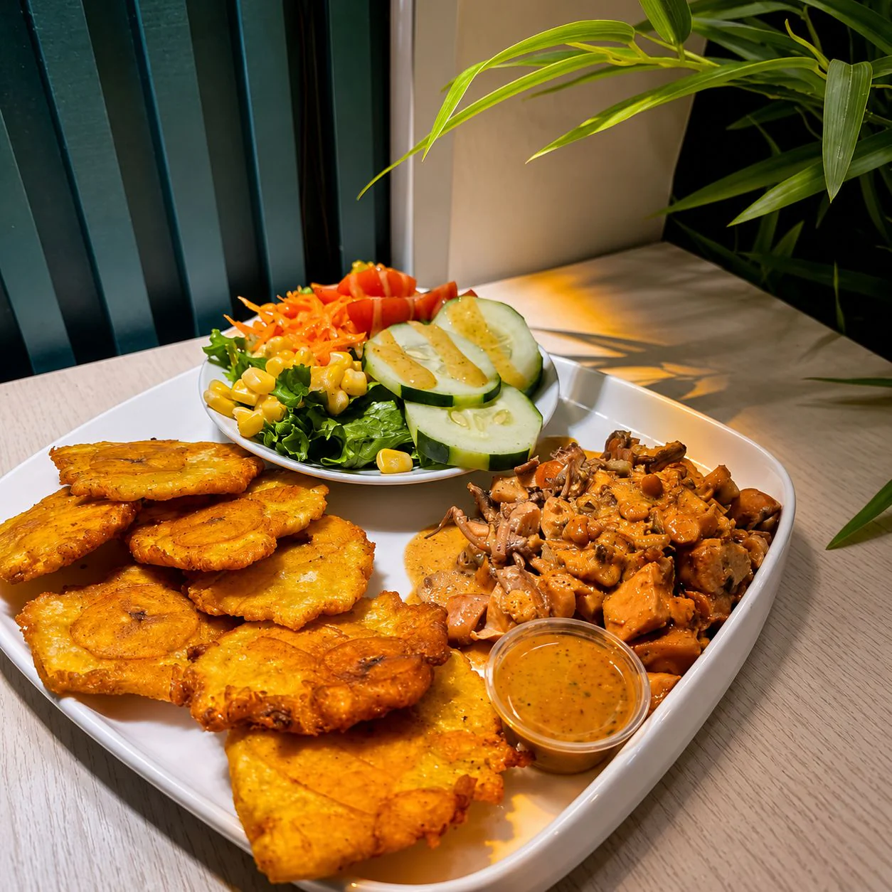 2 Platos a Elegir de Mariscos + Ensalada + 2 Bebidas por solo $10 para 2 personas en Raw and Real - Image 3